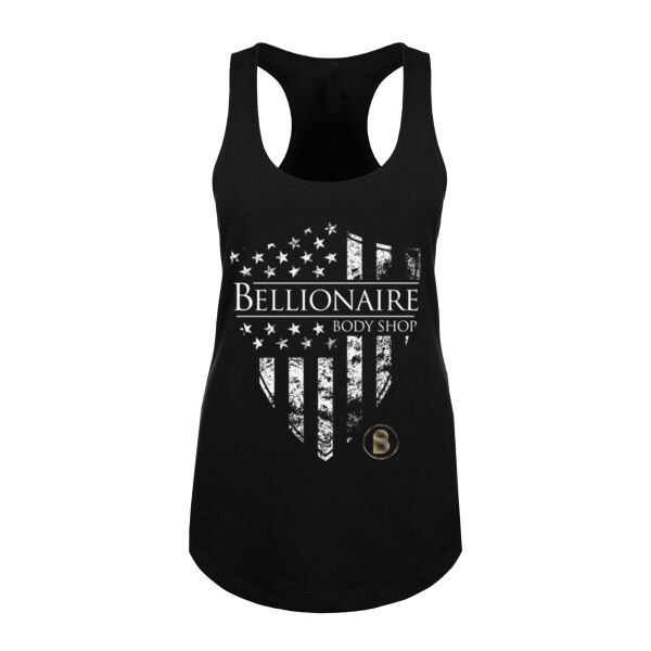 SHIELD FLAG - WOMEN'S FITTED TANK TOP - $K7AQYU$ Thumbnail
